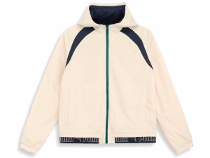 プーマ PUMA トリコット ウーブン ジャケット 裏起毛 レディース 秋 冬 ホワイト 白 スポーツ フィットネス パーカー ジャケット 524294-