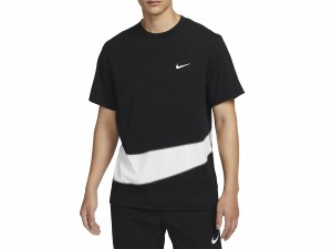 ナイキ NIKE Dri-FIT UV ハイバース ショートスリーブ フィットネストップ メンズ 春 夏 ブラック 黒 スポーツ トレーニング 半袖 Tシャ