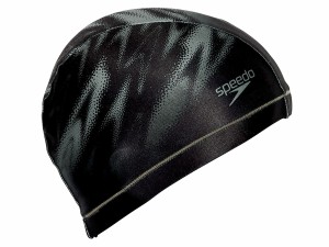 スピード speedo Hyper Boom Tricot Cap ハイパーブーントリコットキャップ ユニセックス ブラック 黒 グレー 灰色 水泳 スイム キャップ