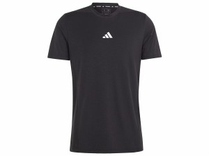 アディダス adidas DESIGNED FOR TRAINING デザインド フォー トレーニング ワークアウト半袖Tシャツ メンズ 春 夏 ブラック 黒 スポーツ