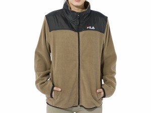 フィラ FILA マイクロフリーススタンドジャケット レディース 秋 冬 ベージュ スポーツ フィットネス フルジップ ジャケット 防寒 442641