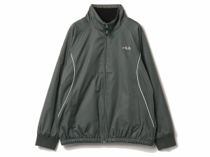 フィラ FILA ライトリップ×裏地フリースジャケット レディース 秋 冬 グレー 灰色 スポーツ フィットネス フルジップ ジャケット 防寒 4