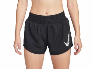 ナイキ NIKE Dri-FIT ワン ミッドライズ ショートパンツ レディース 春 夏 ブラック 黒 スポーツ フィットネス ショート パンツ FN2602-0