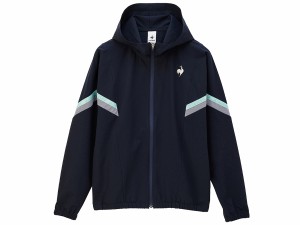 ルコック le coq sportif サンスクリーンクロス ジャケット 池田エライザ着用 レディース 春 秋 クーリング はっ水 ネイビー 紺 スポーツ