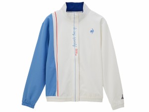 ルコック le coq sportif LCS プリュームクロス ジャケット 池田エライザ着用 レディース 春 秋 肌面ドライ ホワイト 白 スポーツ フィッ