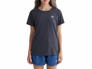 ロキシー ROXY POWER OF WOMEN パワー オブ ウーマン レディース 春 夏 ブラック 黒 スポーツ フィットネス 半袖 Tシャツ RST241081-BBK