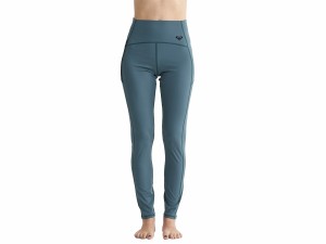 ロキシー ROXY SIMPLY CALM LEGGINGS シンプリー カルム レギンス レディース オールシーズン 水陸両用 速乾 UVカット グリーン 緑 スポ