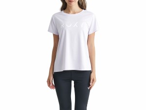 ロキシー ROXY ONESELF ワンセルフ レディース 春 夏 水陸両用 速乾 UVカット パープル 紫 スポーツ フィットネス 半袖 Tシャツ RST24153