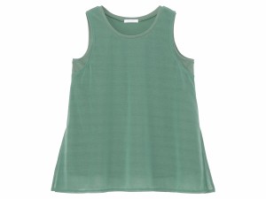 ダンスキン DANSKIN SHEER LIGHT LAYERED TANK シアーライトレイヤードタンク レディース 春 夏 グリーン 緑 スポーツ フィットネス タン