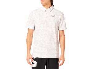 オークリー OAKLEY US規格 Enhance SS Polo Graphic 14.0 エンハンス 半袖 ポロ グラフィック 14.0 メンズ 春 夏 ホワイト 白 スポーツ 