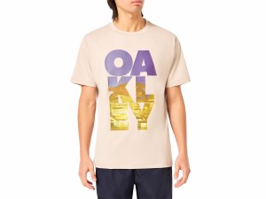 オークリー OAKLEY US規格 Enhance Qdevo SS Tee Icon 3.0 エンハンス Qdevo 半袖 Tシャツ アイコン 3.0 メンズ 春 夏 ベージュ スポーツ