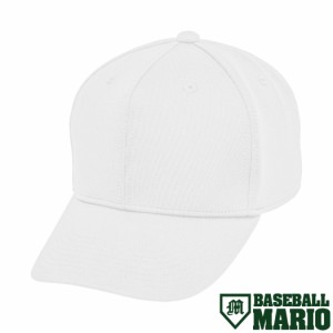 ミズノ MIZUNO キャップ オールニット 六方型 ホワイト 一般 ジュニア S M L 野球 キャップ 帽子 練習用 白帽 12JWBB0201