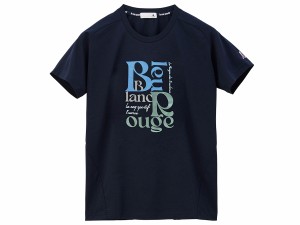 ルコック le coq sportif LCS プリュームニット 半袖Tシャツ 池田エライザ着用 レディース 春 夏 肌面ドライ ネイビー 紺 スポーツ フィ