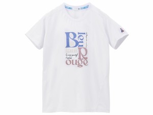 ルコック le coq sportif LCS プリュームニット 半袖Tシャツ 池田エライザ着用 レディース 春 夏 肌面ドライ ホワイト 白 スポーツ フィ