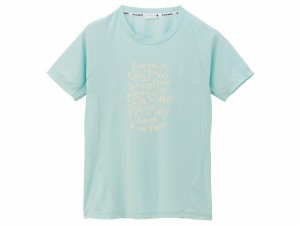 ルコック le coq sportif エールフォルム半袖Tシャツ 池田エライザ着用 レディース 春 夏 汗じみ軽減 グリーン 緑 スポーツ フィットネス