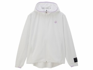 ルコック le coq sportif ヘランカサンスクリーン UVシャツパーカー レディース クーリング ホワイト 白 スポーツ フィットネス パーカー