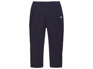 ルコック le coq sportif ストレッチクロス クロップドパンツ レディース はっ水 ネイビー 紺 スポーツ フィットネス 7分丈 パンツ QMWXJ