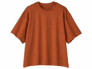 ダンスキン DANSKIN オールデイアクティブショートスリーブティー レディース 春 夏 オレンジ 橙 スポーツ フィットネス 半袖 Tシャツ DC