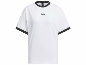 アディダス adidas WORD Tシャツ レディース 春 夏 ホワイト 白 スポーツ フィットネス 半袖 Tシャツ JSY22-IM8748