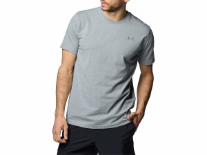 アンダーアーマー UNDER ARMOUR パフォーマンスコットン ショートスリーブTシャツ メンズ 春 夏 グレー 灰色 スポーツ トレーニング 半袖