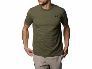 アンダーアーマー UNDER ARMOUR パフォーマンスコットン ショートスリーブTシャツ メンズ 春 夏 グリーン 緑 スポーツ トレーニング 半袖