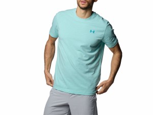 アンダーアーマー UNDER ARMOUR パフォーマンスコットン ショートスリーブTシャツ メンズ 春 夏 ブルー 青 スポーツ トレーニング 半袖 T