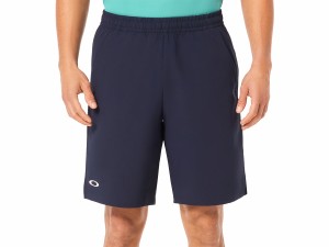 オークリー OAKLEY US規格 Enhance Woven Shorts 1.0 エンハンス ウーブン ショーツ 1.0 メンズ ネイビー 紺 スポーツ トレーニング ハー