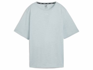 プーマ PUMA フィット オーバーサイズ 半袖 Tシャツ レディース 春 夏 ブルー 青 スポーツ フィットネス 半袖 Tシャツ 525498-22