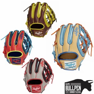 ローリングス Rawlings HOH MLB COLOR SYNC 軟式用グラブ オールラウンド用 野球 軟式 グローブ オールラウンド GR4HMN54G