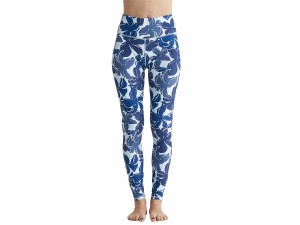 ロキシー ROXY SPIRITED LEGGINGS スピリテッド レギンス レディース オールシーズン 水陸両用 速乾 UVカット ブルー 青 スポーツ フィッ