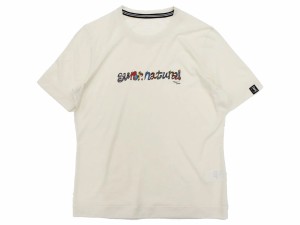 スーパーナチュラル sn super.natural エスエヌ アート Tシャツ × HONAMI TSUBOI レディース 春 夏 ホワイト 白 スポーツ フィットネス 