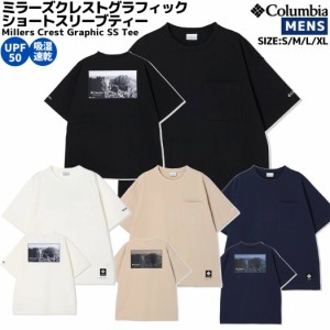 コロンビア Columbia Millers Crest Graphic SS Tee ミラーズクレストグラフィックショートスリーブティー メンズ 春夏 カジュアル シャ