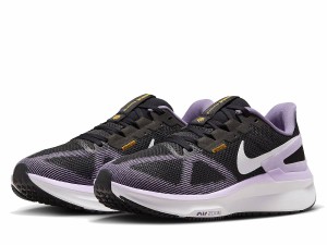 ナイキ NIKE AIR ZOOM STRUCTURE 25 エア ズーム ストラクチャー 25 レディース ブラック 黒 スポーツ ランニングシューズ ランシュー DJ