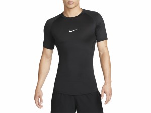 ナイキ NIKE プロ Dri-FIT タイト ショートスリーブ フィットネストップ メンズ ブラック 黒 スポーツ トレーニング インナー 半袖 FB793