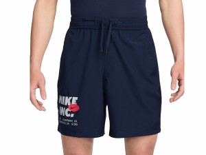 ナイキ NIKE Dri-FIT フォーム フィットネスショートパンツ メンズ ネイビー 紺 スポーツ トレーニング ハーフ パンツ FN3993-451