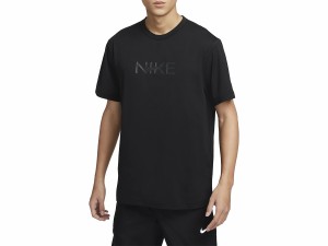 ナイキ NIKE Dri-FIT UV ハイバース プロテクション ショートスリーブ フィットネストップ メンズ 春 夏 ブラック 黒 スポーツ トレーニ