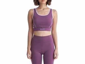 ロキシー ROXY NEUTRAL WAVE BRA ニュートラル ウェーブ ブラ レディース オールシーズン 水陸両用 速乾 UVカット パープル 紫 スポーツ 