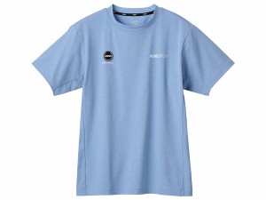 デサント DESCENTE SUNSCREEN TOUGH サンスクリーン タフ バックロゴ ショートスリーブシャツ ユニセックス 春 夏 ブルー 青 スポーツ ト