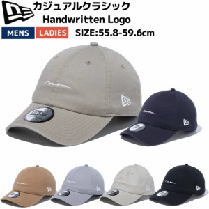 ニューエラ NEW ERA カジュアルクラシック Handwritten Logo メンズ レディース カジュアル 帽子 ベージュ グレー ネイビー ブラック ア