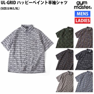 ジムマスター gym master UL-GRIDハッピーペイント半袖シャツ 春物 カジュアル 半袖 シャツ G333792