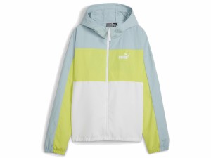 プーマ PUMA リラックス フーデッド ウィンドブレーカー レディース 秋 冬 ブルー 青 スポーツ フィットネス パーカー ジャケット 678351