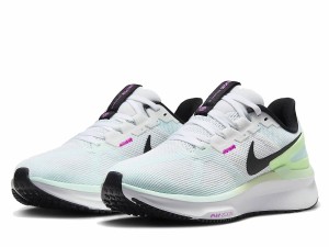 ナイキ NIKE AIR ZOOM STRUCTURE 25 エア ズーム ストラクチャー 25 レディース ホワイト 白 スポーツ ランニングシューズ ランシュー DJ