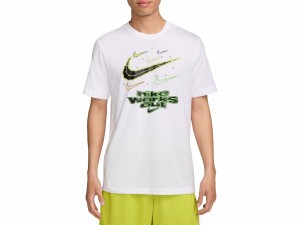 ナイキ NIKE Dri-FIT Tシャツ メンズ 春 夏 ホワイト 白 スポーツ トレーニング 半袖 Tシャツ FV8373-100