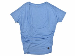 スーパーナチュラル sn super.natural エスエヌ JP YOGA LOOSE TEE ジャパン ヨガルーズTシャツ レディース 春 夏 ブルー 青 スポーツ フ