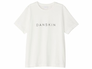 ダンスキン DANSKIN プリントショートスリーブティー レディース 春 夏 ホワイト 白 スポーツ フィットネス 半袖 Tシャツ DC724107-JW