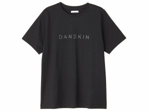 ダンスキン DANSKIN プリントショートスリーブティー レディース 春 夏 ブラック 黒 スポーツ フィットネス 半袖 Tシャツ DC724107-K