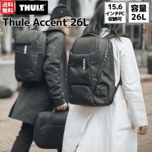 スーリー THULE ACCENT BACKPACK アクセント バックパック 26L メンズ レディース ユニセックス バック ブラック 黒 カジュアル リュック