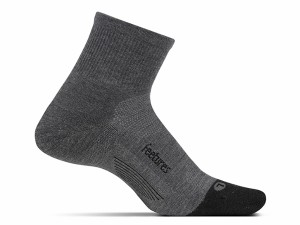 フィーチャーズ：【メンズ＆レディース】メリノ10 クッション クォーター【Feetures MERINO10 CUSHION QUARTER スポーツ 靴下 ソックス】