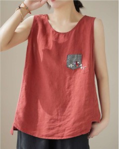 [月初SALE] 春新作 予約商品 大きいサイズ レディース タンクトップ ノースリーブ 韓国ファッション トップス tシャツ シンプル M L LL 3