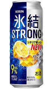 キリン 氷結ストロング シチリア産レモン 500ml 缶 バラ　1本